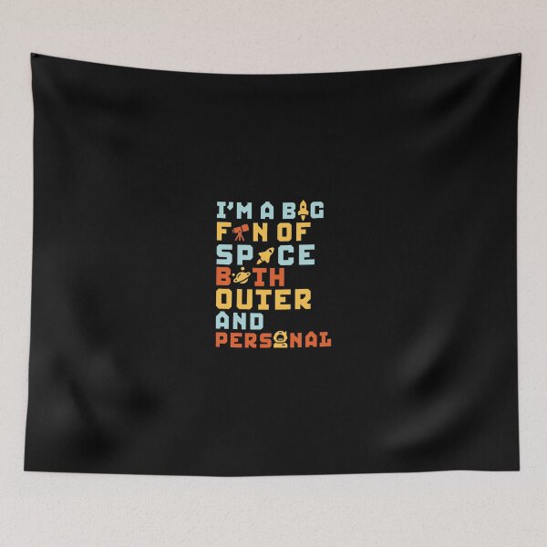 Item preview, Big Fan Of Space Both Outer And Personal Funny Astronomy Pun designed and sold by bramlettaw.