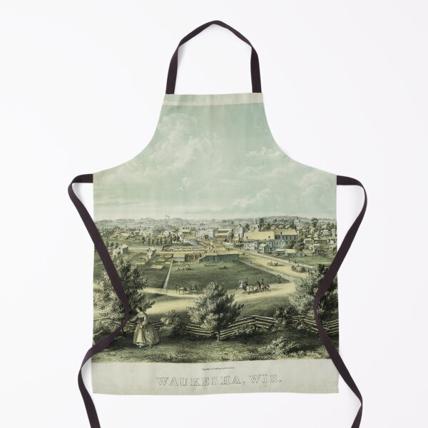 Item preview, Waukesha, Wisconsin (1857) designed and sold by allhistory.