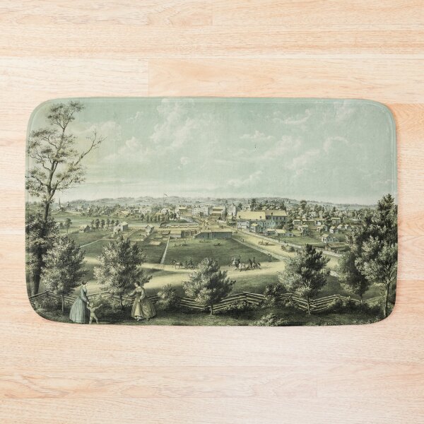 Item preview, Waukesha, Wisconsin (1857) designed and sold by allhistory.