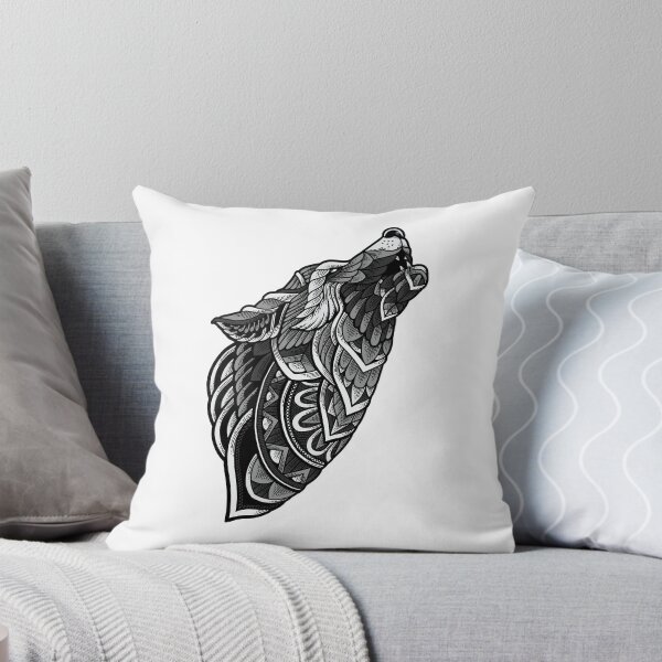 Item preview, wolf designed and sold by Prastika Bakti Permana.