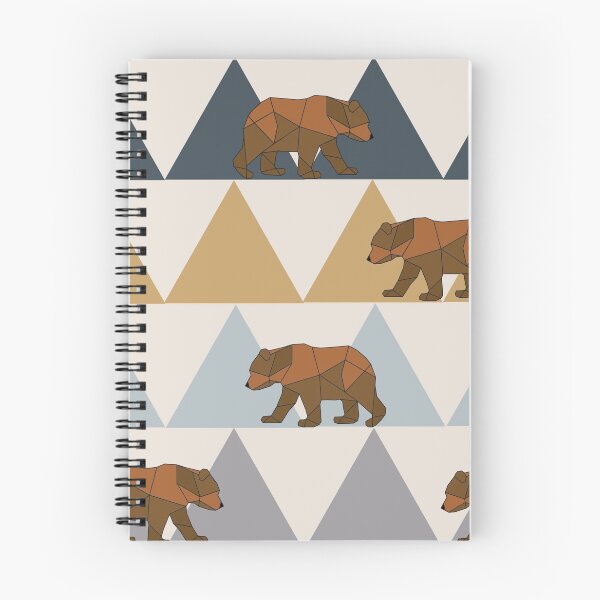 Item preview, Geometric Bears and Mountains designed and sold by Mommyisakeeper.
