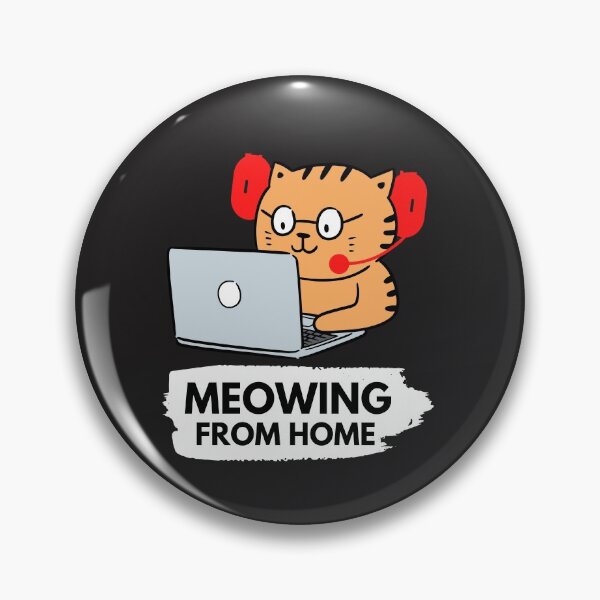 Item preview, Meowing From Home designed and sold by Teez Designer.