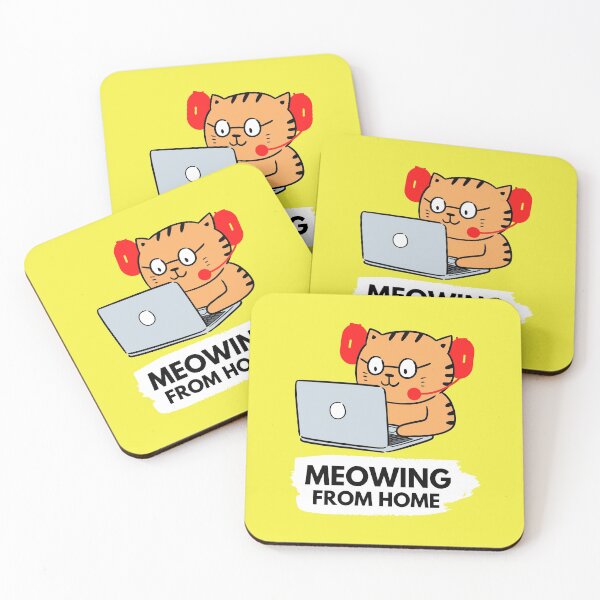 Item preview, Meowing From Home designed and sold by Teez Designer.