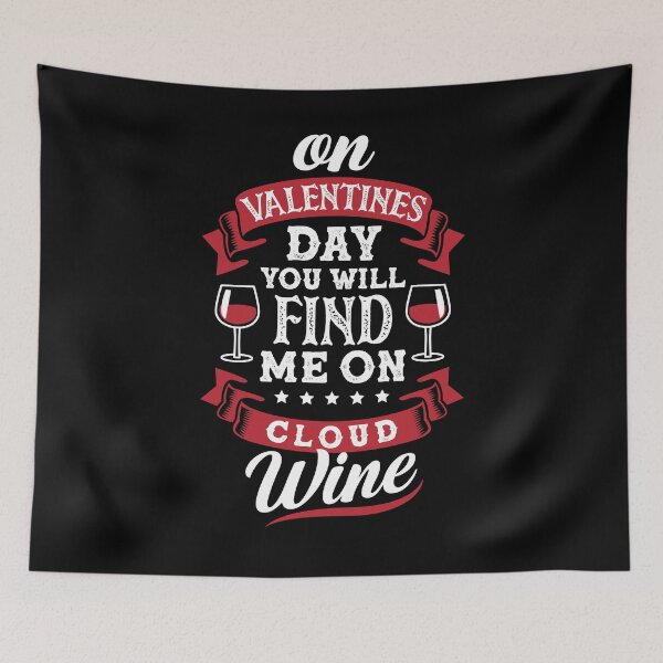 Item preview, Cloud Wine Valentines Day Red Wine Funny designed and sold by ShopTheStyle.