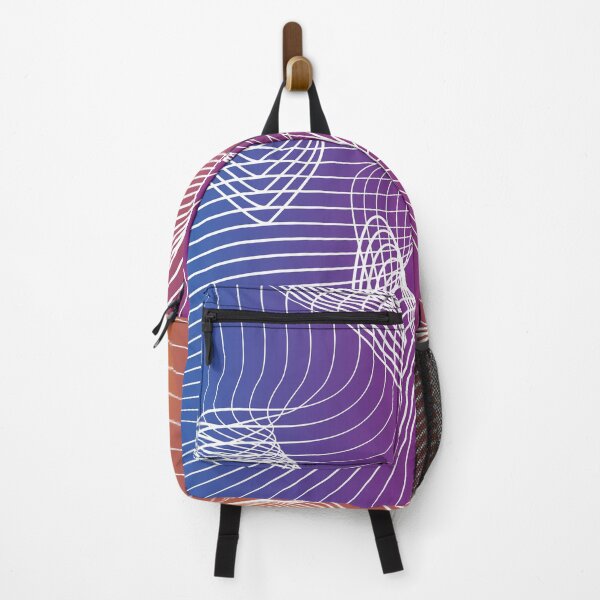 Item preview, Psychedelic waves on gradient background designed and sold by CutieBlue.