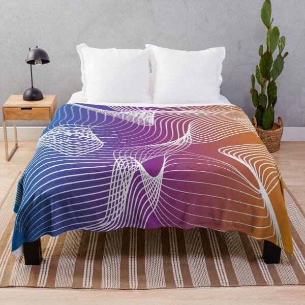 Item preview, Psychedelic waves on gradient background designed and sold by CutieBlue.