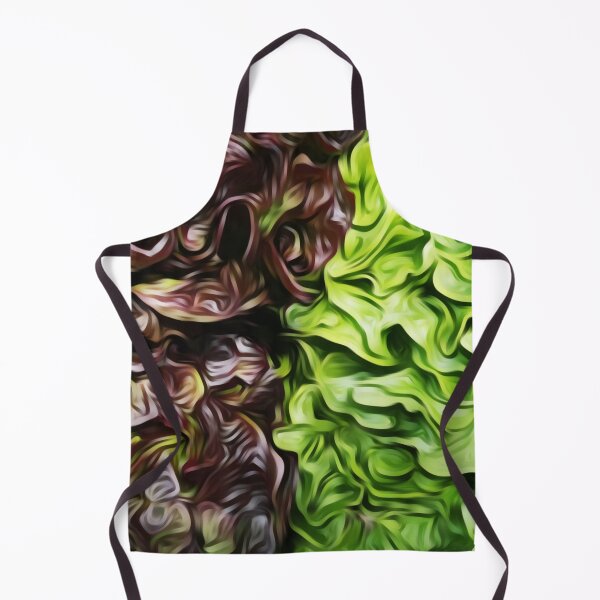 Item preview, Play of waves with lettuce natural pattern red-green *photo design designed and sold by kikidu21.