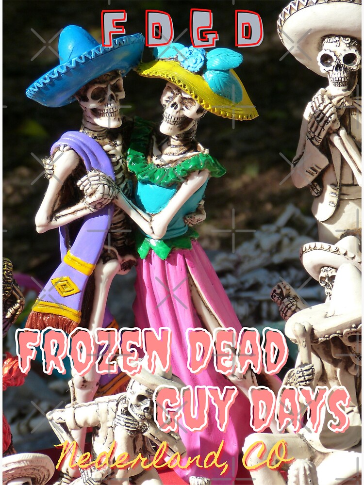 "Frozen Dead Guy Days" Sticker for Sale by Redbubble