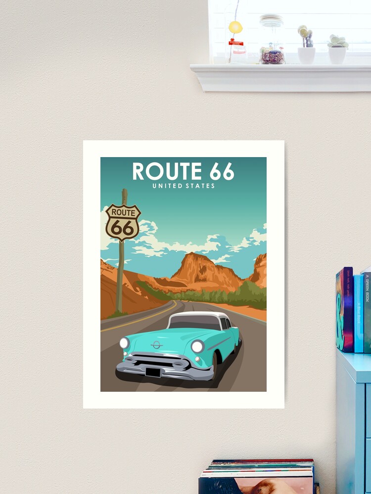 UnNiQ Poster De Voyage Vintage Chicago Illinois - 40 X 60 Cm - Décoration Murale Pour Salon, Chambre à Coucher