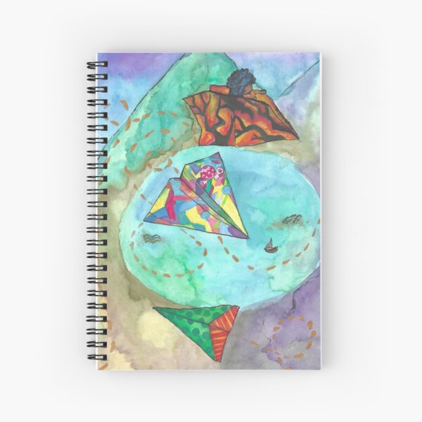 Wind Rider Spiral Notebook