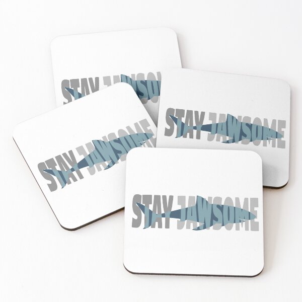 Item preview, Stay Jawsome Shark designed and sold by MadRiddleDesign.