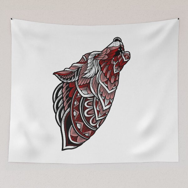 Item preview, wolf designed and sold by Prastika Bakti Permana.