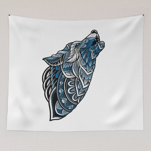 Item preview, wolf designed and sold by Prastika Bakti Permana.