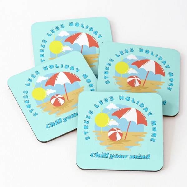Item preview, Stress less holiday more designed and sold by AbhishekRastogi.
