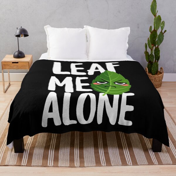 Item preview, Indoor Plants Greenhouse Gardening Leaf Me Alone Funny designed and sold by ShopTheStyle.