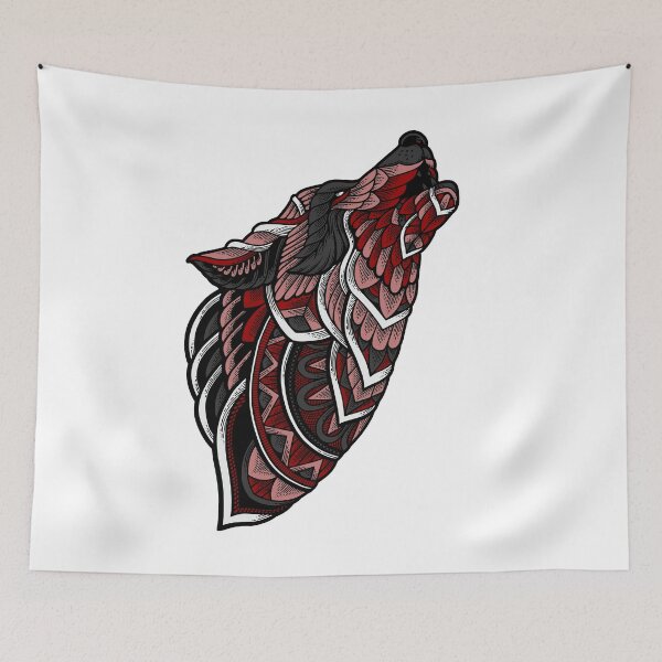 Item preview, wolf designed and sold by Prastika Bakti Permana.