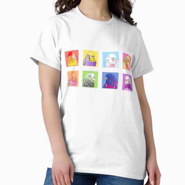 Item preview, Pride Budgies Colour Boxes (Horizontal) designed and sold by AdoraBirdArt.