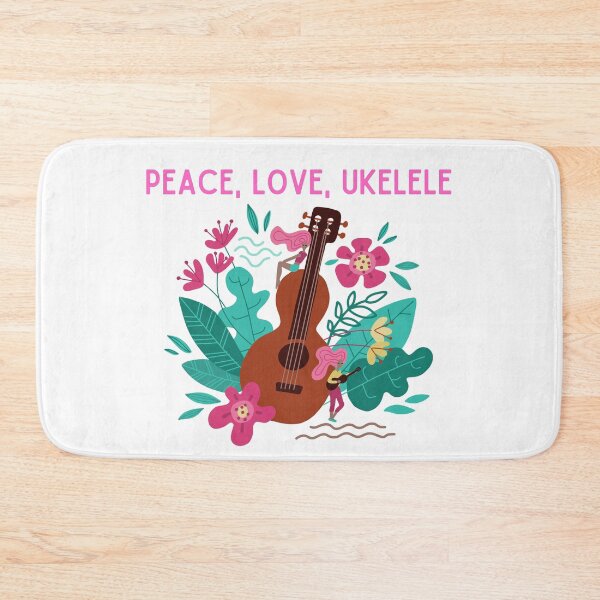 Item preview, Peace, Love, Ukelele designed and sold by Iojofruits.