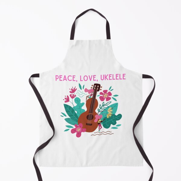 Item preview, Peace, Love, Ukelele designed and sold by Iojofruits.