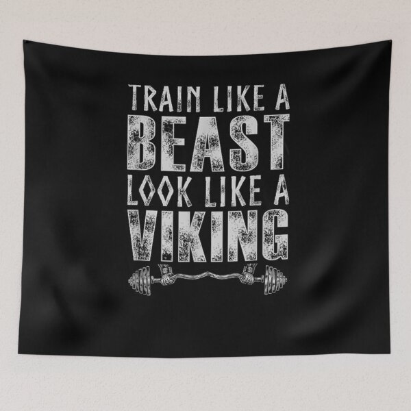 Item preview, Train Like A Beast Look Like A Viking Norse Mythology  designed and sold by anniet33.