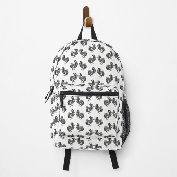 Mr and Mrs Dodo | Dodo Couple | Vintage Dodos | Black and White | Backpack