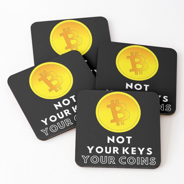 Item preview, Bit coin Crypto Main Rules : Not your keys, Not your coins  designed and sold by artxcase.