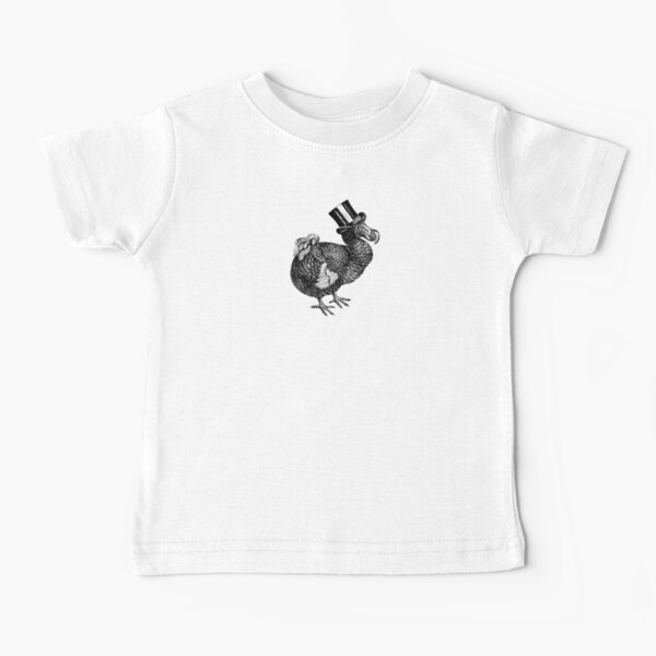 Mr Dodo | Vintage Dodos | Black and White | Baby T-Shirt