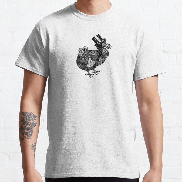 Mr Dodo | Vintage Dodos | Black and White |  Classic T-Shirt