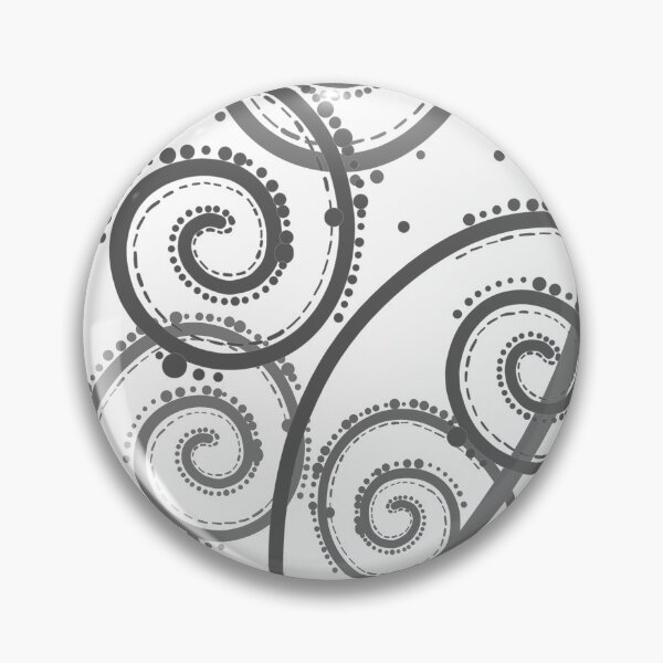 Item preview, Glojag gray spirals designed and sold by Glojag.