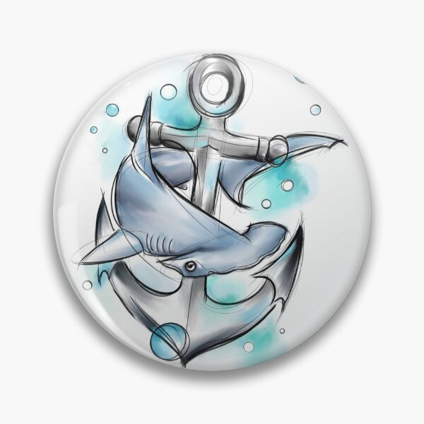Item preview, Watercolour Shark designed and sold by Jdb28.