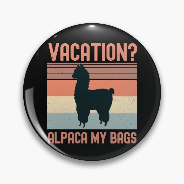 Item preview, Vacation Alpaca My Bags designed and sold by justjonboy.