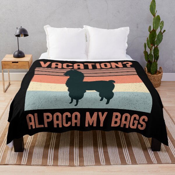 Item preview, Vacation Alpaca My Bags designed and sold by justjonboy.