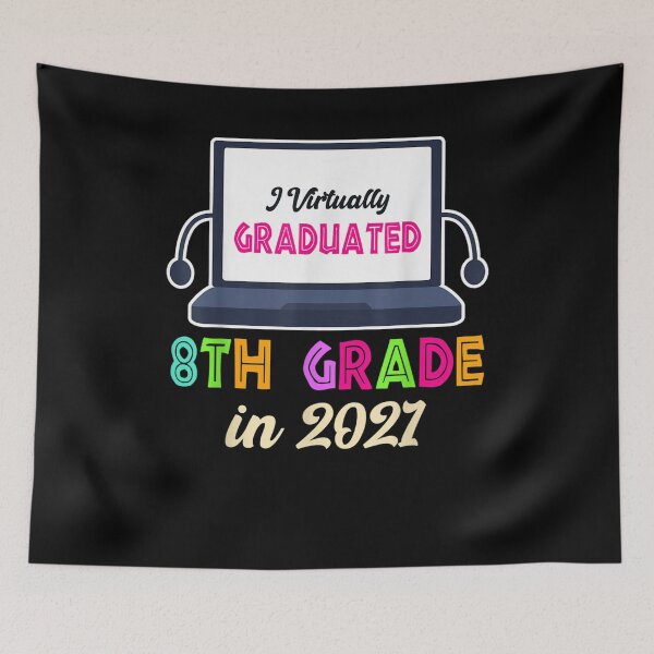 Item preview, I Virtually Graduated 8th Grade Class 2021 Grad  designed and sold by maizreo.
