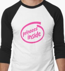Princess Inside Men's Baseball ¾ T-Shirt