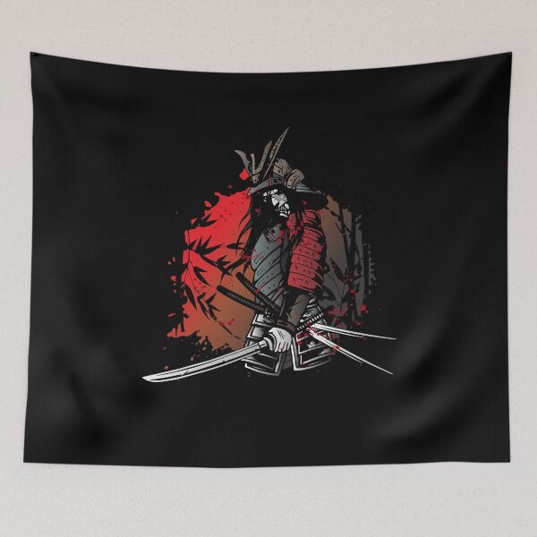 Item preview, Death Samurai Warrior Japan Bushido Sword Martial Arts Graphic designed and sold by brunsch-print.