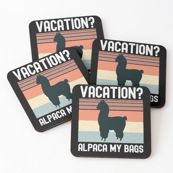 Item preview, Vacation Alpaca My Bags designed and sold by justjonboy.