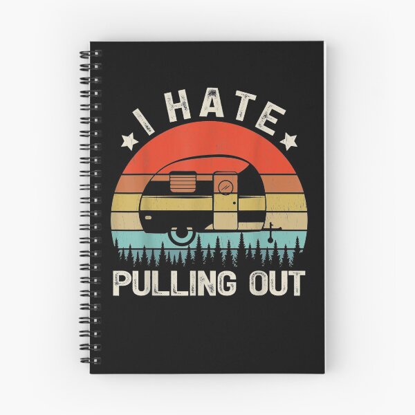Item preview, Retro Vintage Mountains Rv Camping I Hate Pulling Out  designed and sold by anniet33.