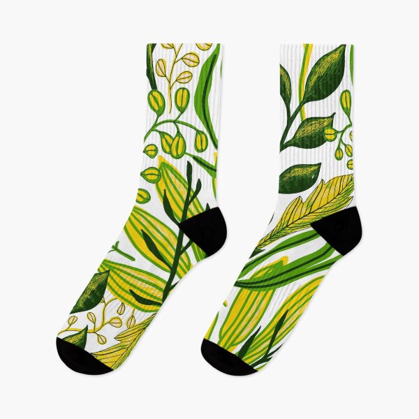 Item preview, Leaves Pattern Background designed and sold by TheresePrintArt.