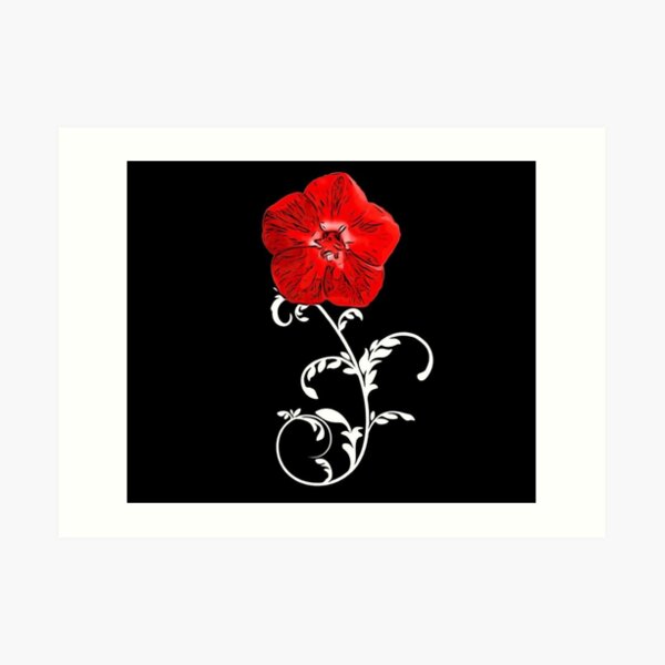 Seal of the Scarlet Pimpernel Art Print