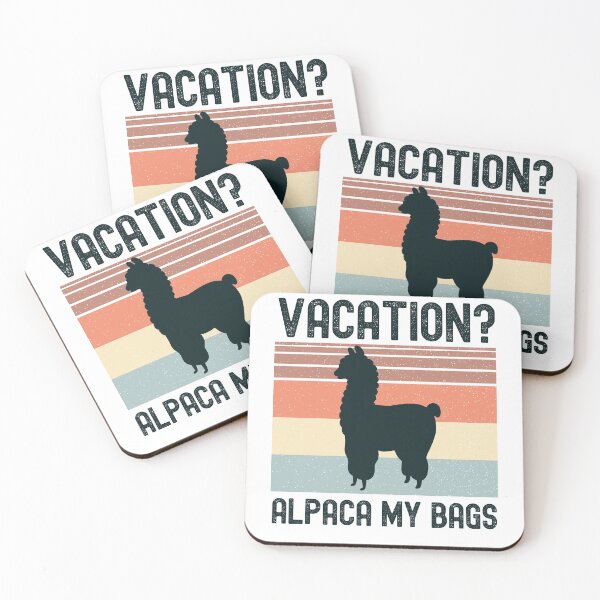 Item preview, Vacation Alpaca My Bags designed and sold by justjonboy.