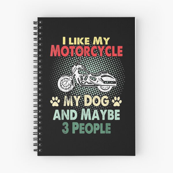 Item preview, I Like My Motorcycle Dog Maybe 3 People Motorcycle Rider Men  designed and sold by anniet33.