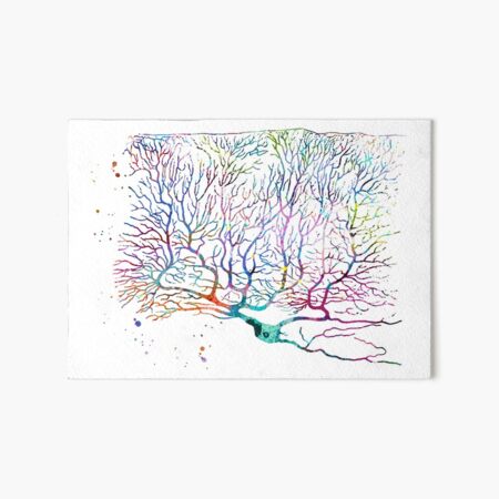 Purkinje Cell from Cerebellum Art Board Print