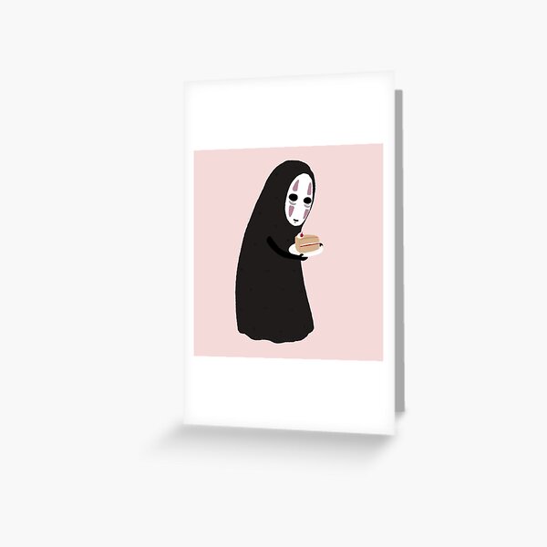Item preview, Spirit Who Has Not Got a Face With a Cake designed and sold by DustandMarbles.