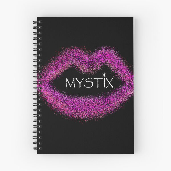 Item preview, Mystix brand pink abstract lips (KISS) designed and sold by MystixJack.