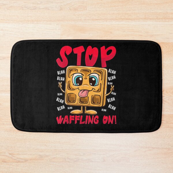 Item preview, Stop Waffling On Funny Waffle Love Waffles Pun  designed and sold by maizreo.