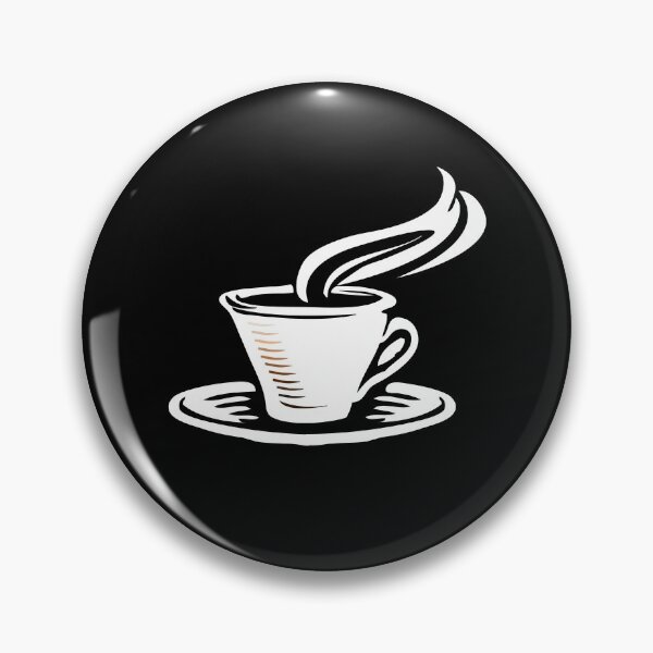 Item preview, Coffee Charging Battery funny energy levels brown coffee cup and saucer with steam (dark mode edition) designed and sold by Deegital18.