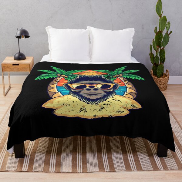 Item preview, Beach Gorilla with Sunglasses designed and sold by friendlyspoon.