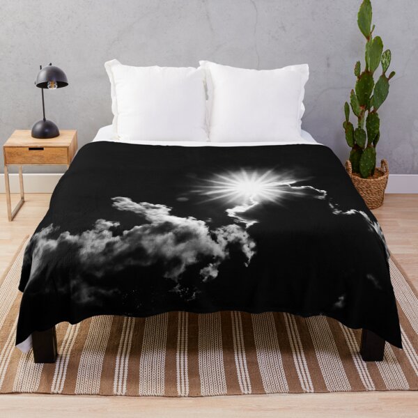 Item preview, Monochrome image of sun burst designed and sold by Brian Scantlebury.