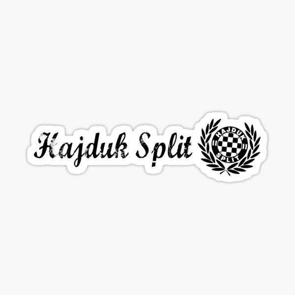 (4 Pack) Hajduk Split Croatia Vinyl Sticker Decal Die Cut Football Soccer  HNK