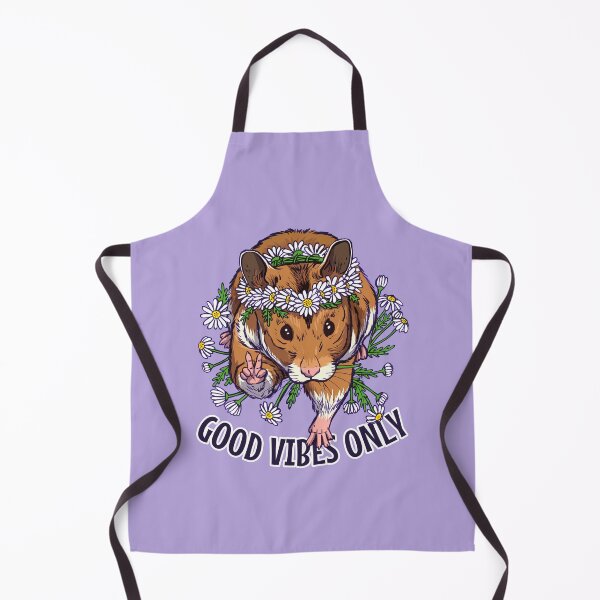 Item preview, Waffles says "Good Vibes Only"! designed and sold by Danelle Malan.
